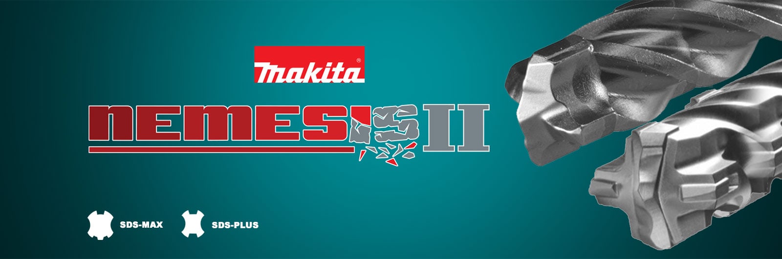 Makita Nemesis II: cruz monobloque, tres insertos y cabeza íntegra de carburo