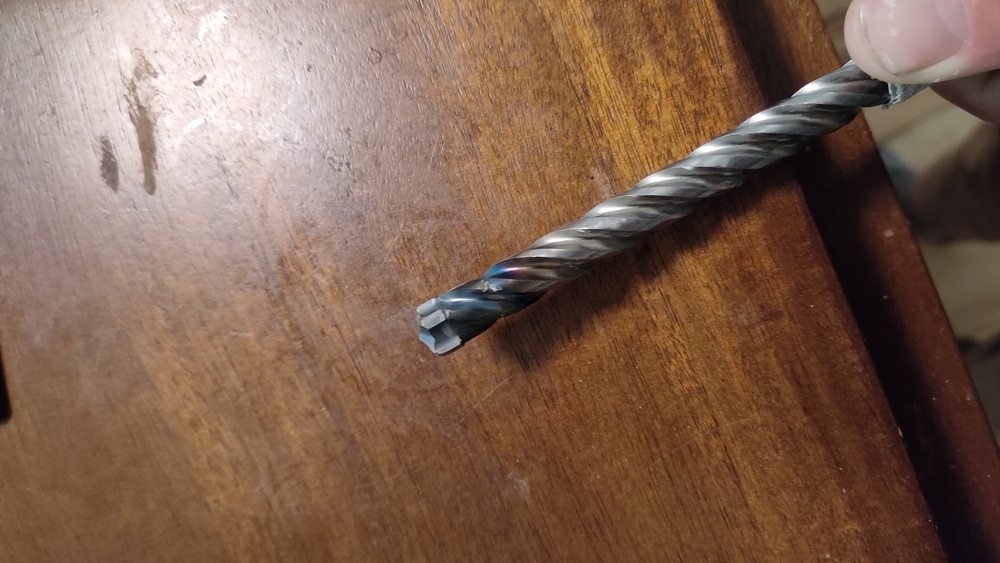 Синий наконечник сверла