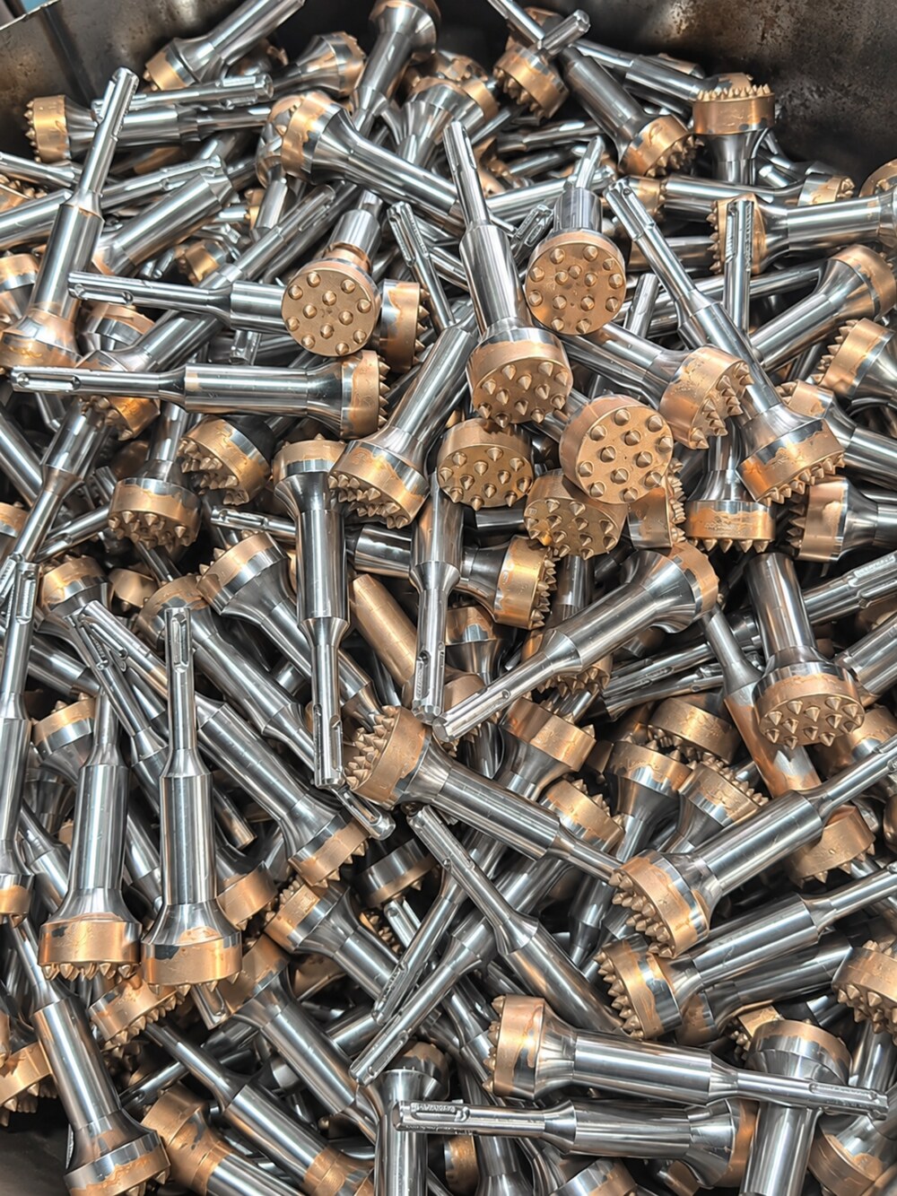 Massenweise fertiggestellte Rundkopf-Hartmetallstift-Stockhammerköpfe im Zhonghuan-Werk