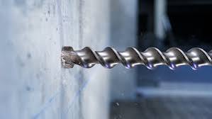 Concrete-drilling application. Match the hammer and the hole dimensions to the task.