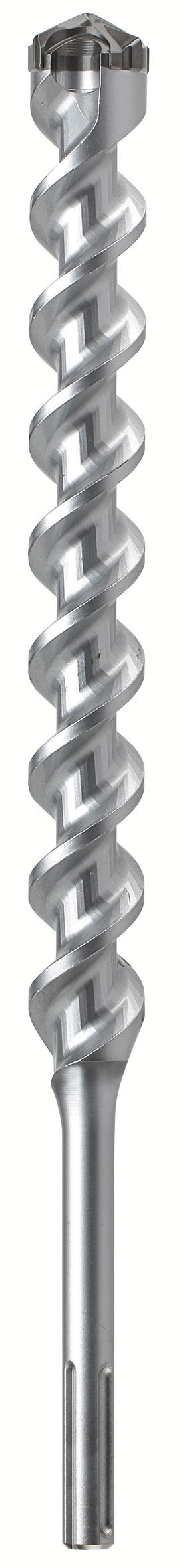 Full-length SDS-Max bit reference, showing the head, fluted body and shank.