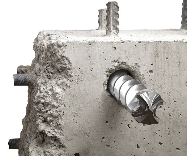 Ultimax 646 original product illustration in reinforced concrete.