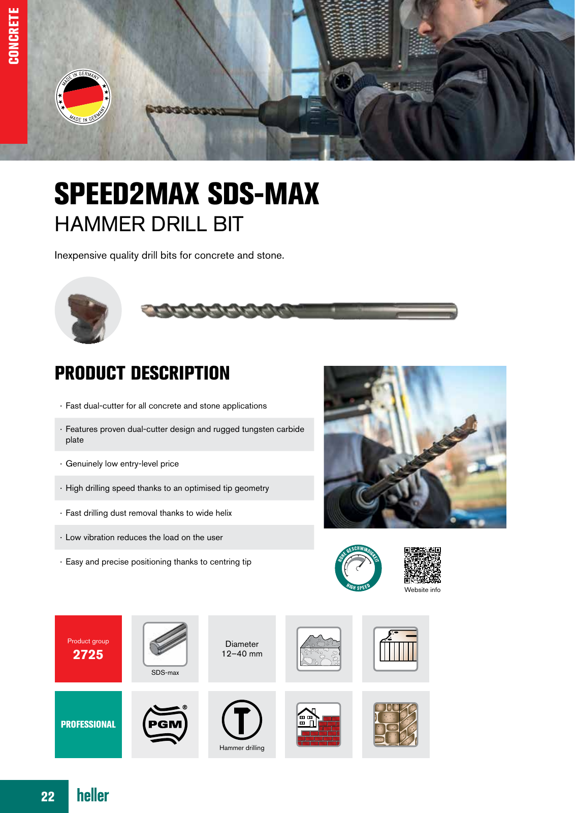 Speed2max catalogue product page