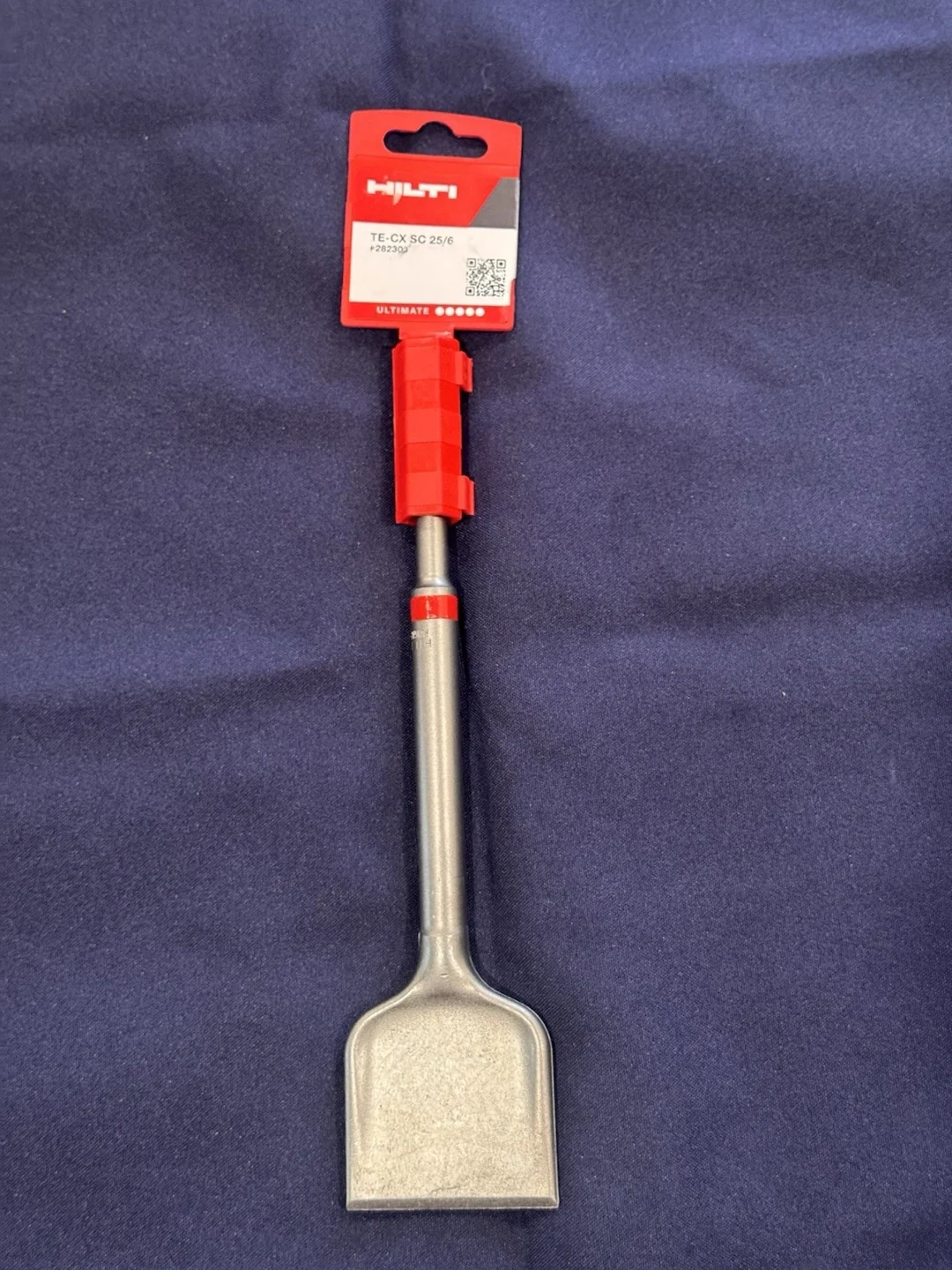 TE-CX SC 25/6 über die gesamte Länge mit verpacktem Einsteckende.