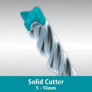 Makita-Abbildung eines Vollhartmetallkopfs mit Kennzeichnung 5–10 mm