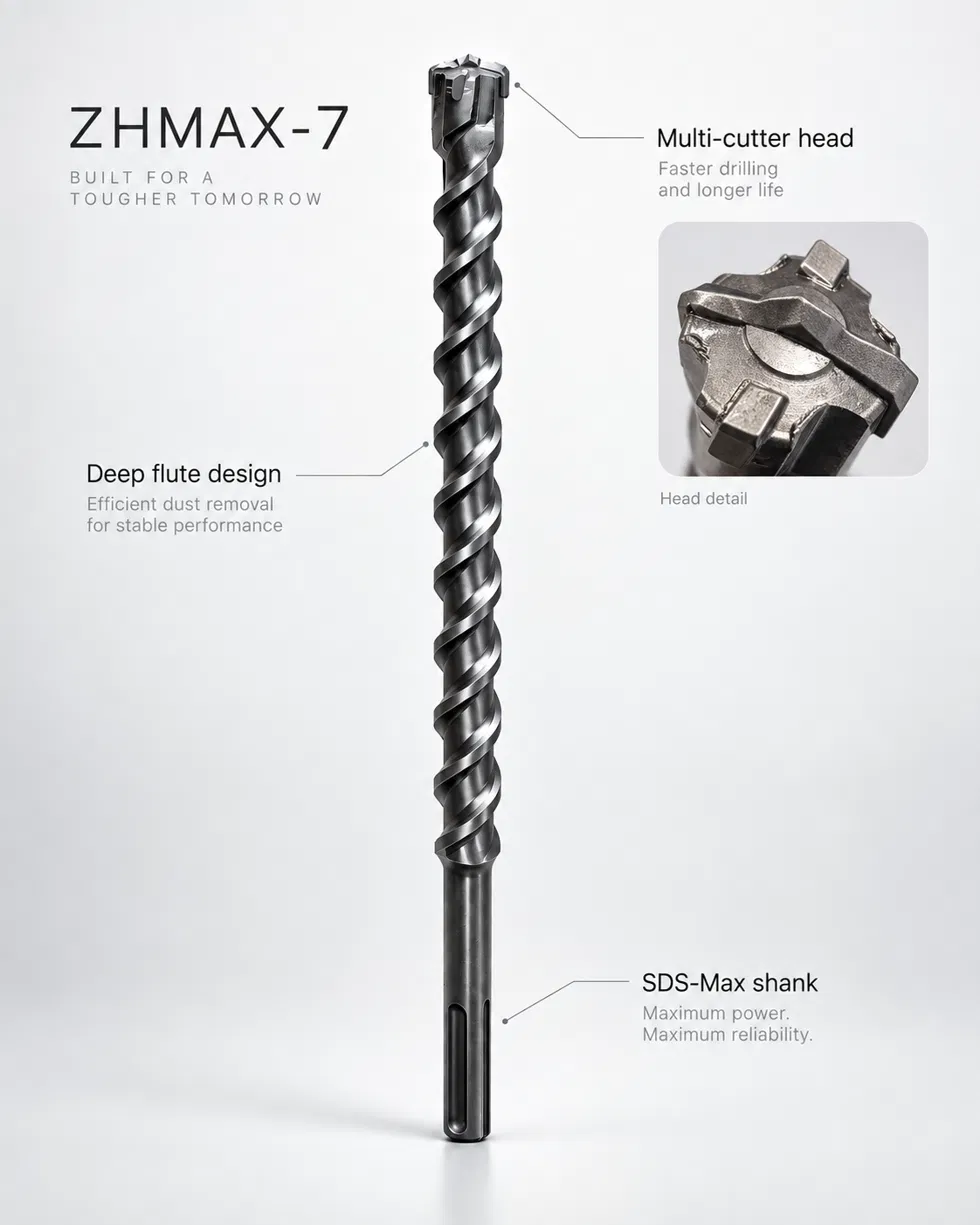 Referenzbild 3 — ZHMAX-7 Hauptschneide und Seiteneinsätze