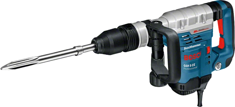 Machine platform example: Bosch GSH 5 CE